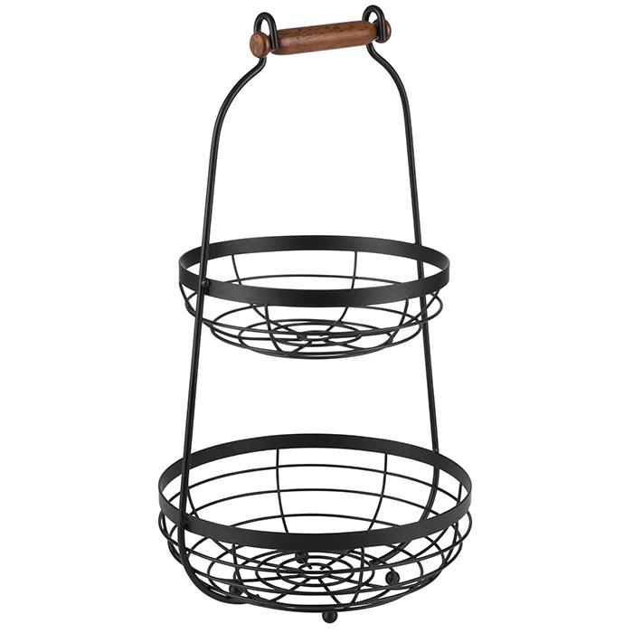 Metalowa etażerka H48cm
