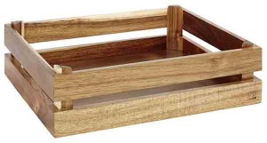 Skrzynka SUPERBOX GN 1/2 H10,5cm jasne drewno