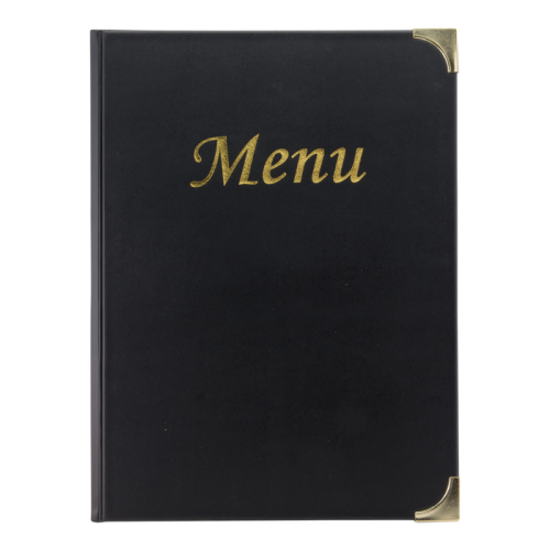 Oprawa do menu na 8 kartek A4 (4 dwustronne wkłady)