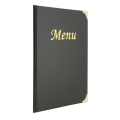 Oprawa do menu na 8 kartek A4 (4 dwustronne wkłady)