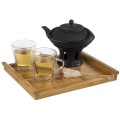 Drewniana taca z drewna bambusowego