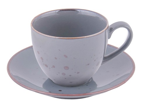 Filiżanka ze spodkiem Cottage Grey