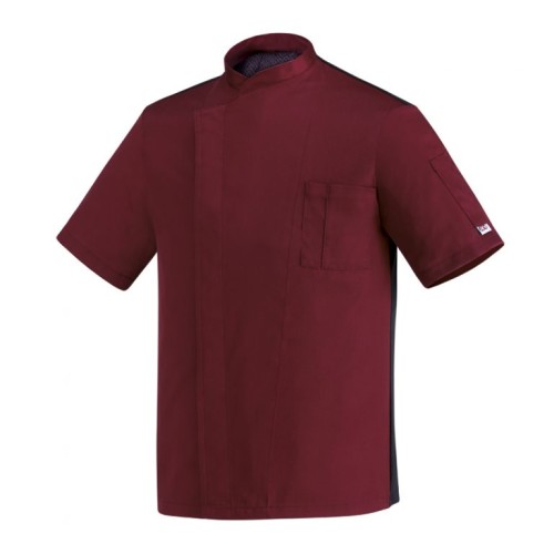 Bluza kucharska MIKROFIBRA OTTAVIO MM BORDEAUX