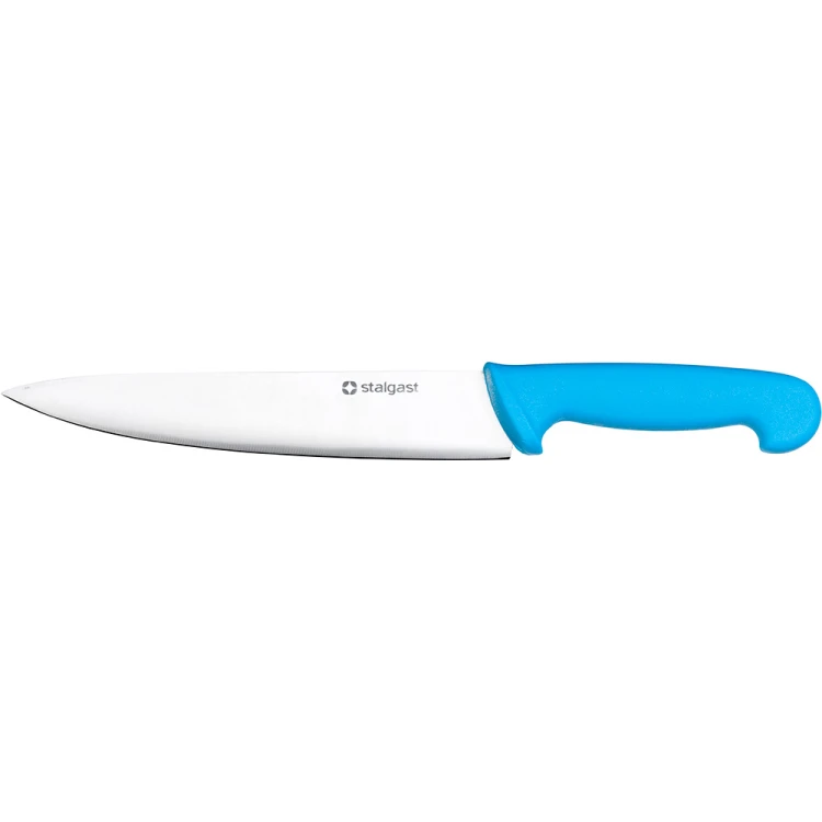 Nóż kuchenny; HACCP; niebieski; L 220 mm
