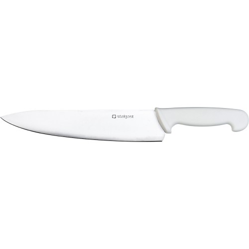 Nóż kuchenny; HACCP; biały; L 250 mm