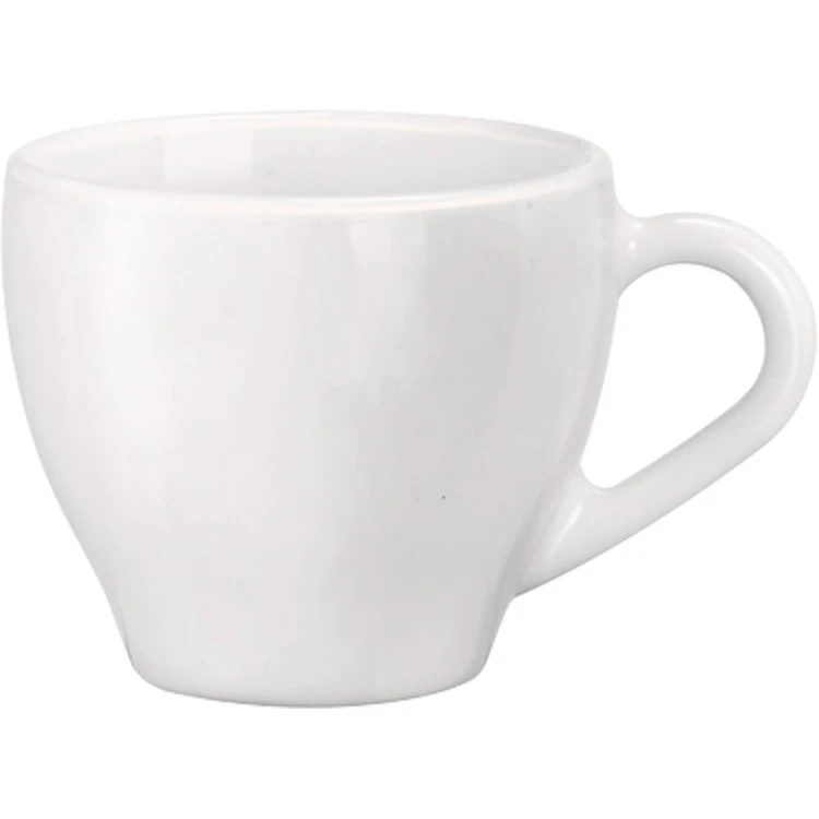 Filiżanka do espresso; Aromateca; biała; V 0.08 l