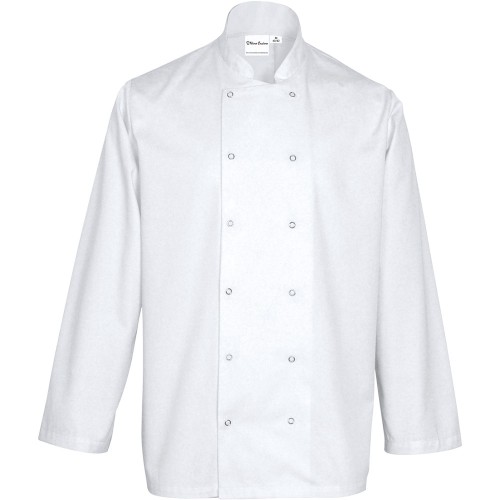 Bluza kucharska; unisex; CHEF; biała; rozmiar M