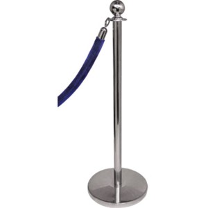 Słupek hotelowy ze stali nierdzewnej, O 310 mm, H 910 mm