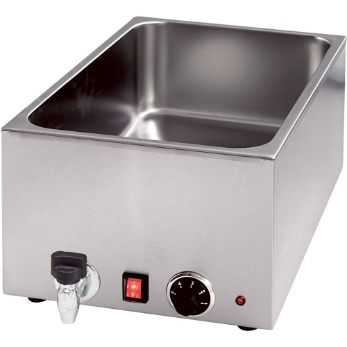 Bemar nastawny z kranem do pojemników GN 1/1 i H 200 mm; P 1.2 kW; U 230 V