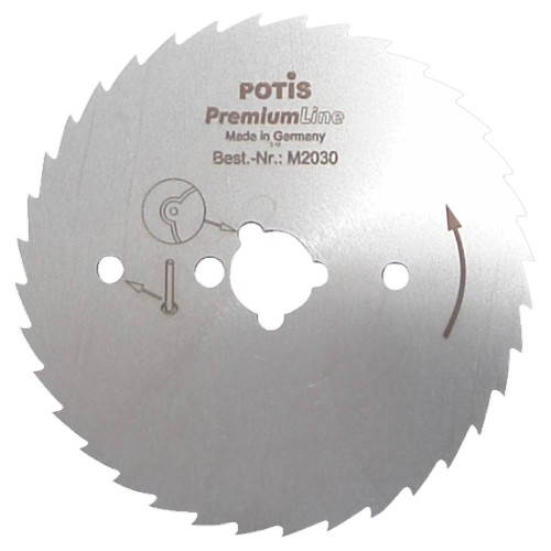 Ostrze ząbkowane do noża gyrosa; kebaba S120 Plus / S150 Plus / S180 Plus; O 80 mm