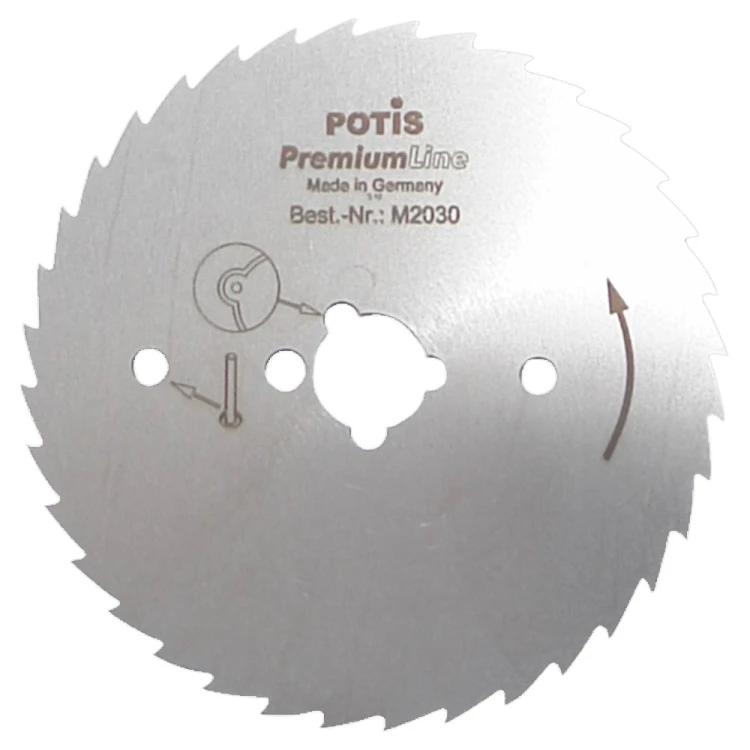 Ostrze ząbkowane do noża gyrosa; kebaba S120 Plus / S150 Plus / S180 Plus; O 80 mm