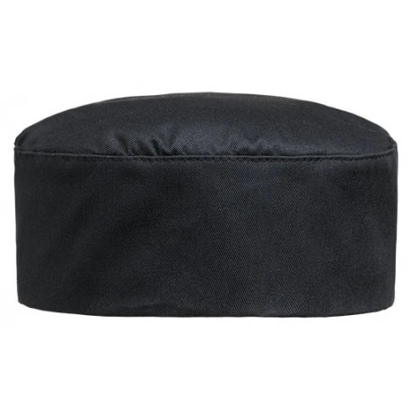 Czapka kucharska toczek BLACK - 2 szt.
