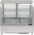 WITRYNA CHŁODNICZA 100L 68x45x67 SREBRNA
