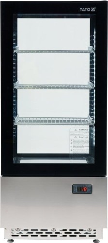 WITRYNA CHŁODNICZA 78L 43x39x98 CZARNA