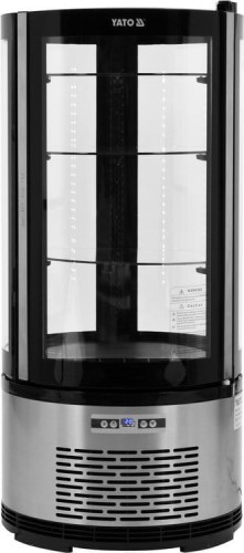 WITRYNA CHŁODNICZA 100L 48x48x103 CZARNA