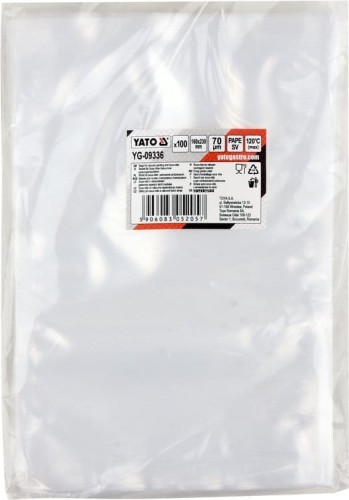 WORKI DO SOUS-VIDE I PAKOWAREK KOMOROWYCH 160*230 70UM PAPE SV; 100SZT