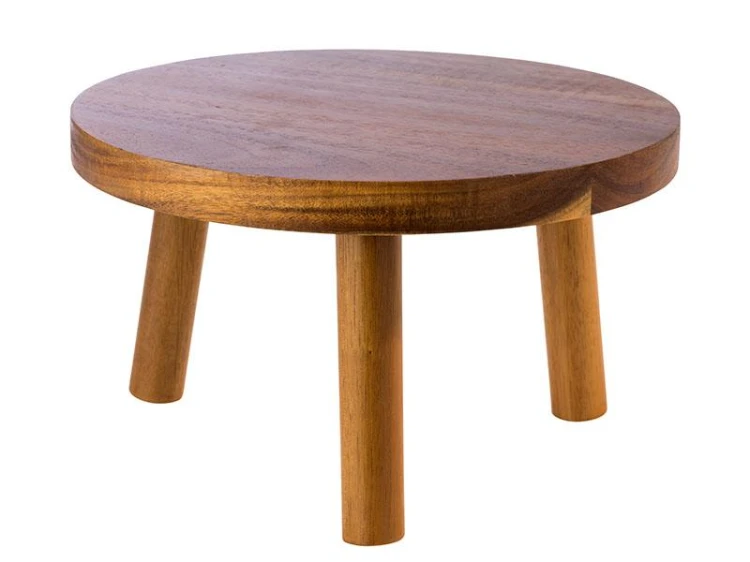 Stojak bufetowy akacja H25cm