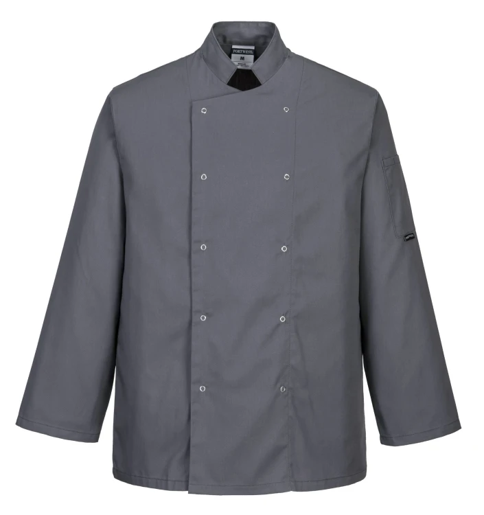 Bluza Szefa Kuchni SUFFOLK szara