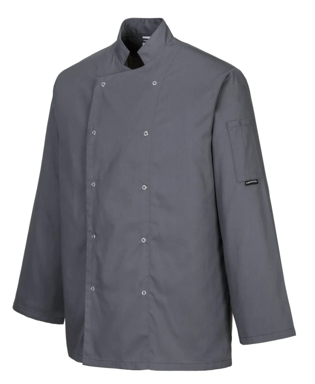 Bluza Szefa Kuchni SUFFOLK szara