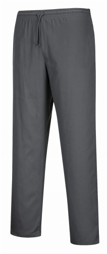 Spodnie kucharskie szare Drawstring