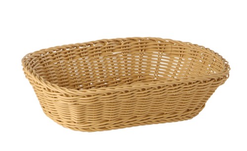 Koszyk PROFI LINE prostokątny, beżowy 31x21cm OUTLET