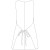 Fartuch z kieszonką PONCHO LIGHT BLUE