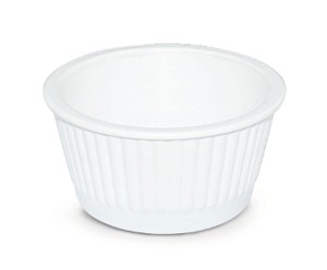 Miseczka do dipów kpl. 3 szt., biała, Horeca Polska