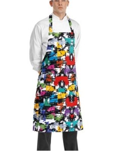 Fartuch kucharski długi GRAPHIC