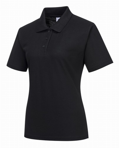 Damska koszulka Polo , czarna