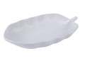 Patera Natura, liść porcelanowy 38cm