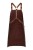 Fartuch Leather Bib Apron X-STYLE (100% skóra bydlęca, kolor: mocha)