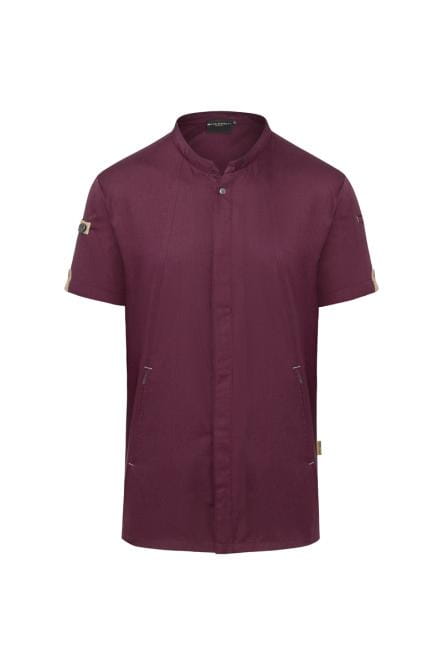 Bluza Green Generation krótki rękaw bordo