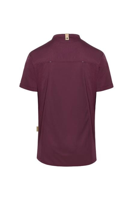 Bluza Green Generation krótki rękaw bordo