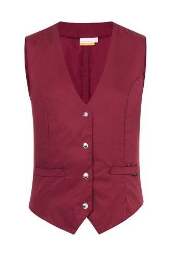 Damska bordowa kamizelka LENA