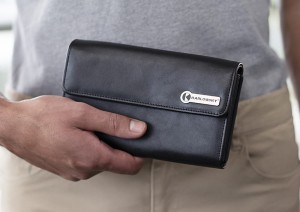 Portmonetka kelnerska z przyciskiem 19x11,5 cm