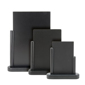 Tablica kredowa z czarną podstawą 17,5x15,5x5cm