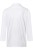 Męska bluza kucharska Long-Sleeve Throw-Over Chef Shirt BASIC biała