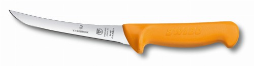 SWIBO Nóż trybownik, ostrze półelastyczne 16cm żółty