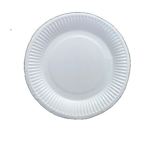 Jednorazowe talerze papierowe białe 18cm Horeca Polska 100szt.