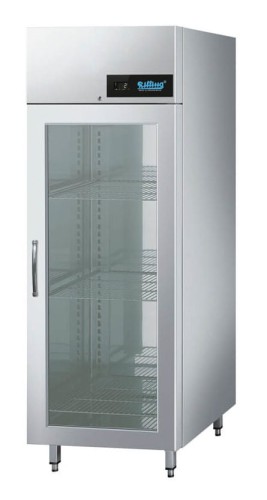Szafa chłodnicza z drzwiami szklanymi | AHK MN041 00V1 Rilling | 376 l | 0,28 kW | 650x590x1900 mm