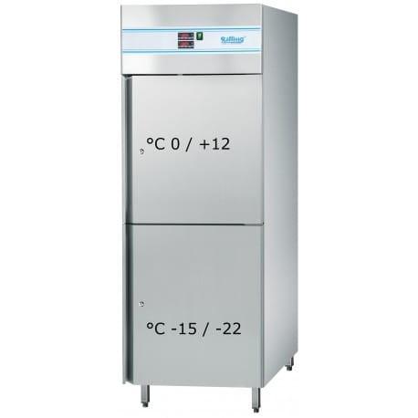 Rilling Szafa chłodniczo-mroźnicza 640 L | stal nierdzewna