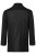 Męska bluza kucharska Long-Sleeve Throw-Over Chef Shirt BASIC czarna