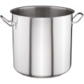 Garnek wysoki bez pokrywki; stalowy; O 280 mm; V 14.5 l