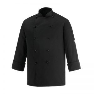 Bluza kucharska czarna SAFETY ML