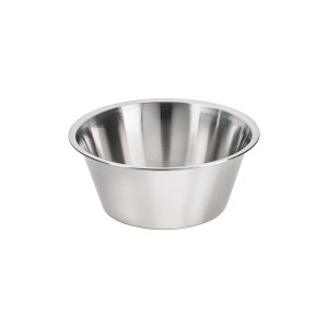 Miska kuchenna; stalowa; satynowana; O 200 mm; V 2 l