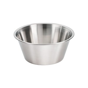 Miska kuchenna; stalowa; satynowana; O 240 mm; V 3;5 l