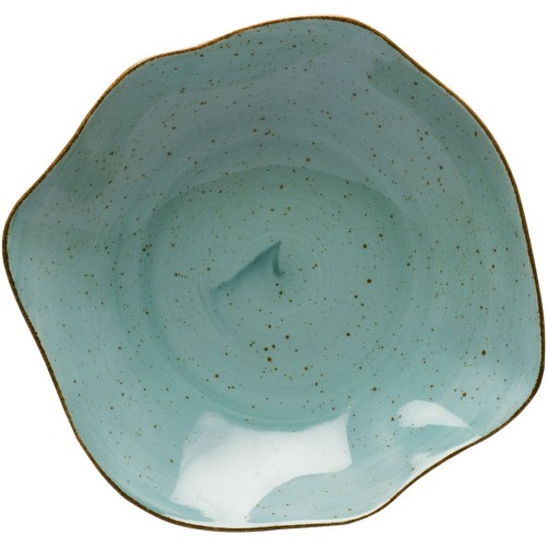 Talerz głęboki; kolor morski; Stone Age; O 230 mm