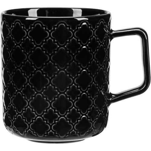 Kubek; kolor czarny; Marrakesz; V 400 ml