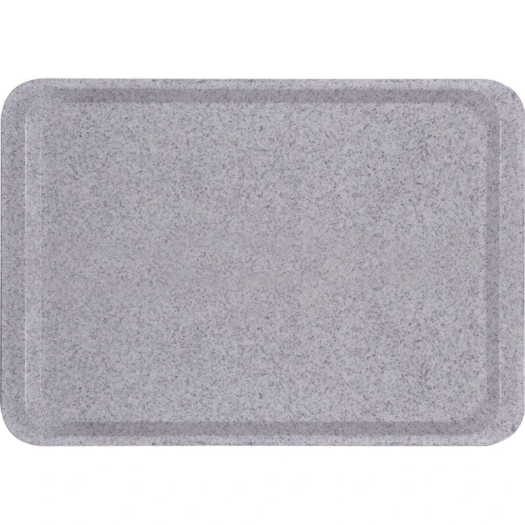 Taca poliestrowa; granitowa; 530x370 mm
