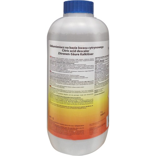 Odkamieniacz na bazie kwasu cytrynowego; V 1 l